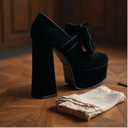 Women's Bow Detail Platform Mary Jane