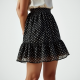Women's Micro Polka Mini Skirt