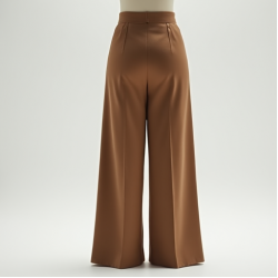 Women's Seam Detail Wide Pants