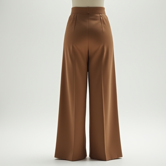 Women's Seam Detail Wide Pants