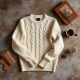 Women's Monogram Cable Knit Top