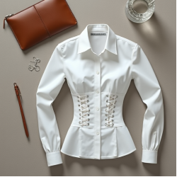 Women's Lace-Up Side Shirt