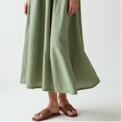 Women's Shirred Bodice Dress