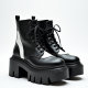 Women's Two-Tone Chunky Boot