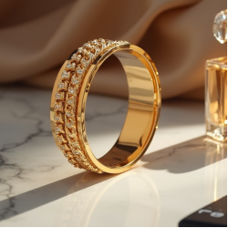 Women's Double Chain Bangle