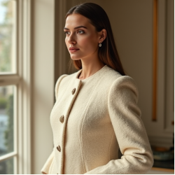 Women's Short Textured Jacket