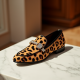 Women's Embellished Animal Print Loafer