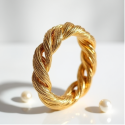 Women's Textured Chain Bracelet