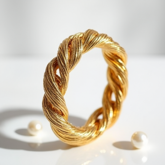 Women's Textured Chain Bracelet