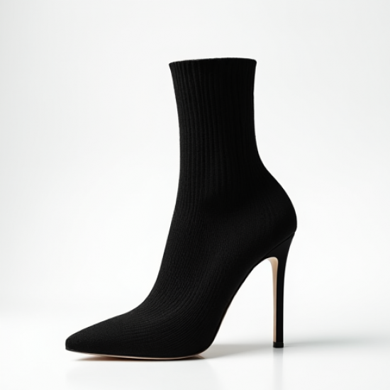 Women's Pointed Toe Sock Bootie