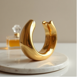 Women's Large Clip-On Ear Cuff