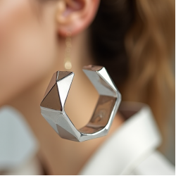 Women's Geometric Ear Cuff - Deluxe Edition