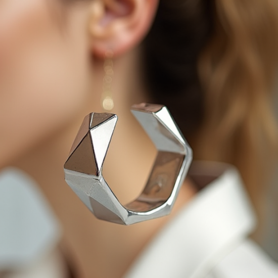 Women's Geometric Ear Cuff - Deluxe Edition