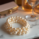 Women's Pearl Layered Bracelet
