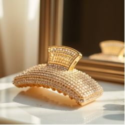 Women's Rhinestone Claw Clip