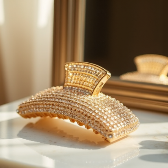 Women's Rhinestone Claw Clip