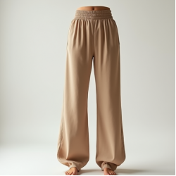 Women's Gathered Ankle Pants