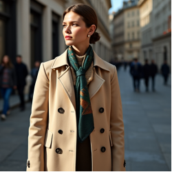 Geometric Pattern Scarf