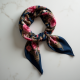 Women's Floral Silk Scarf