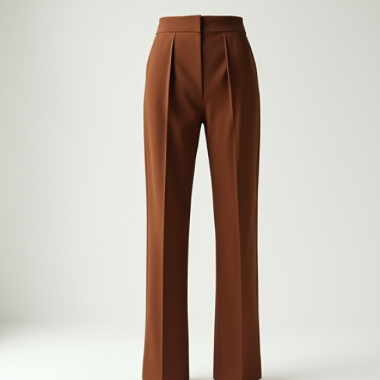 Women's Walnut Straight-Leg Pants