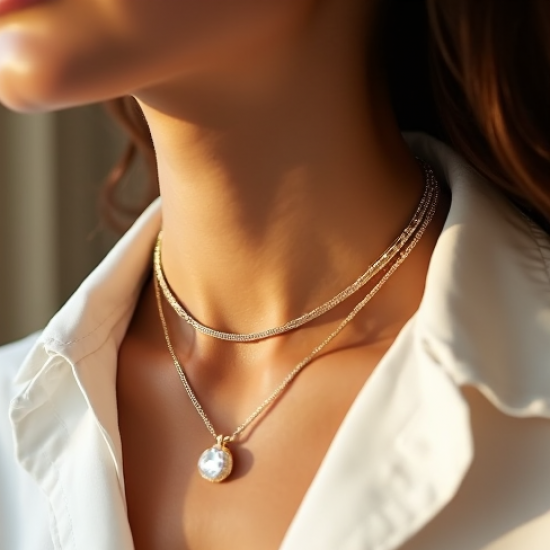 Women's Dainty Multi-Layer Choker