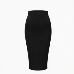 Women's Everyday High Waist Pencil Skirt