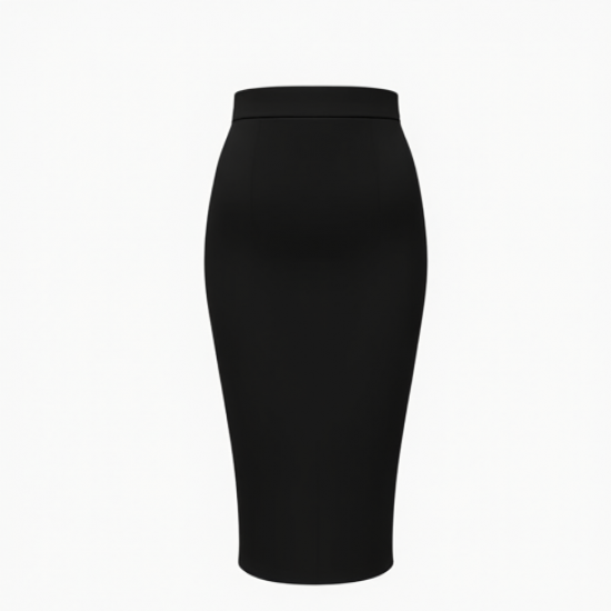 Women's Everyday High Waist Pencil Skirt