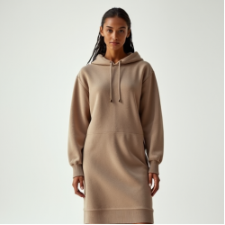Women's Sporty Luxe Hoodie Dress