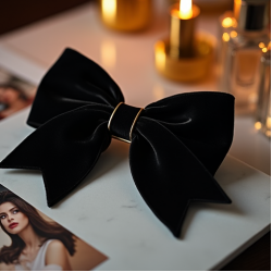 Women's Velvet Hair Clip Bow