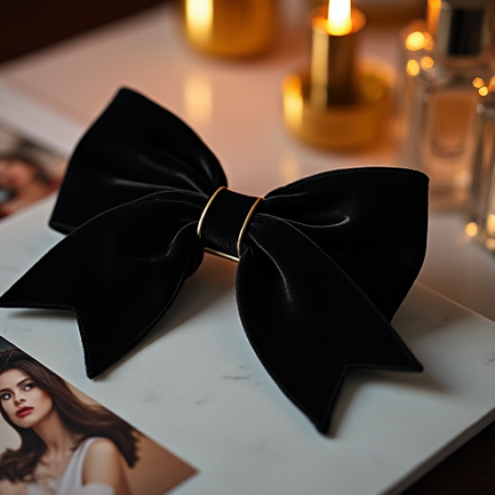 Women's Velvet Hair Clip Bow