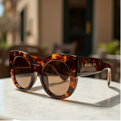 Women's Retro Oversized Round