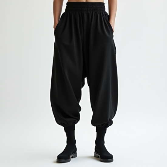 Women's Dropped Crotch Pants