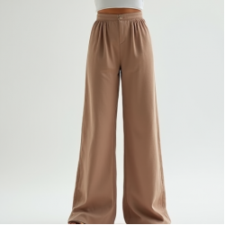 Women's Light High Waist Wide Leg Pants