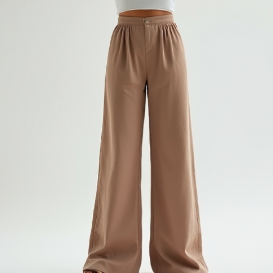 Women's Light High Waist Wide Leg Pants