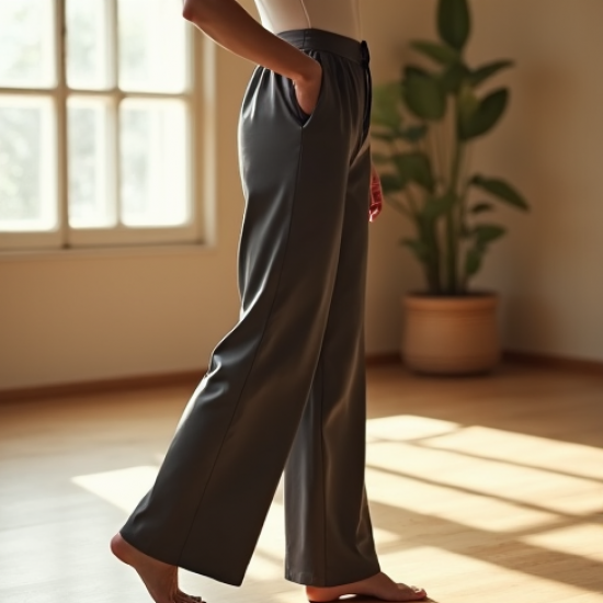 Women's Soft High Waist Wide Pants