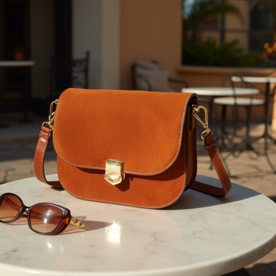 Women's Suede Mini Belt Bag