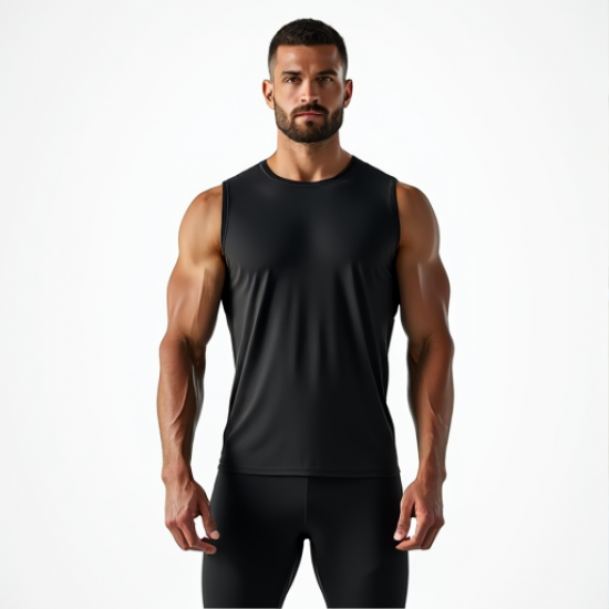 Men's Sleeveless Muscle Tank for Gym