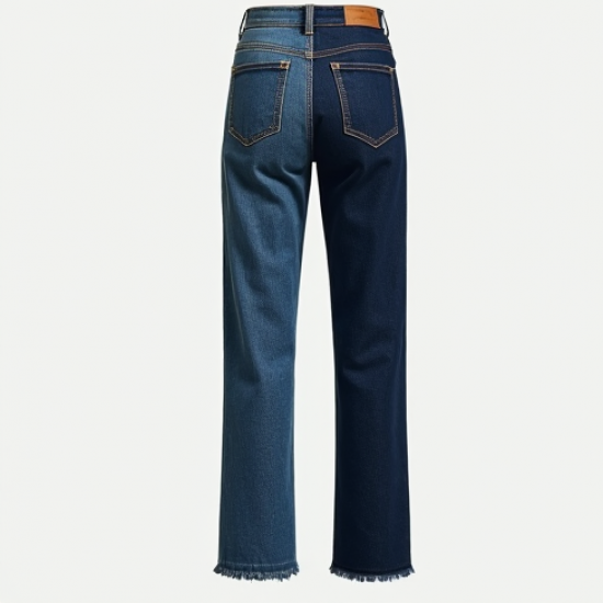Women's Contrast Panel Denim