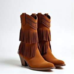 Women's Fringe Detail Cowboy Boot