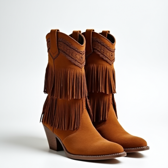 Women's Fringe Detail Cowboy Boot
