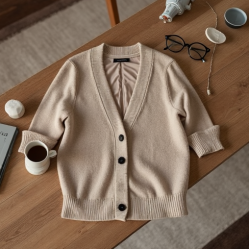 Women's Mixed Fabric Knit