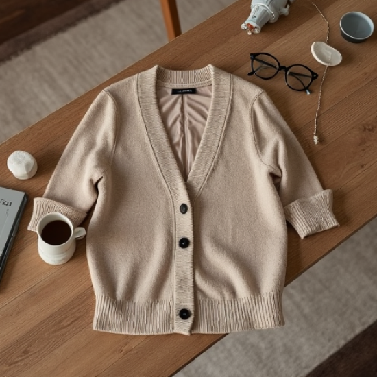 Women's Mixed Fabric Knit