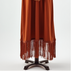 Women's Boho Fringe Hem Dress