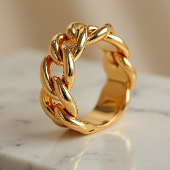 Women's Chunky Chain Cuff Bracelet