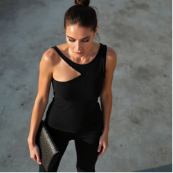 Women's Double Cut-Out Tank