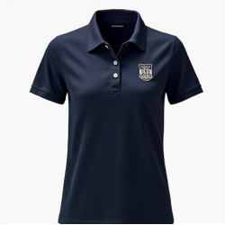 Women's Monogram Patch Polo Shirt