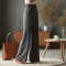 Women's Comfort High Waist Wide Trousers