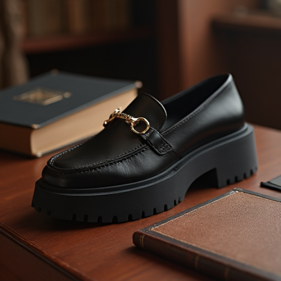 Women's Embellished Chunky Loafer