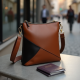 Women's Two-Tone Chest Bag