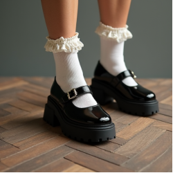 Women's Square Toe Platform Mary Jane